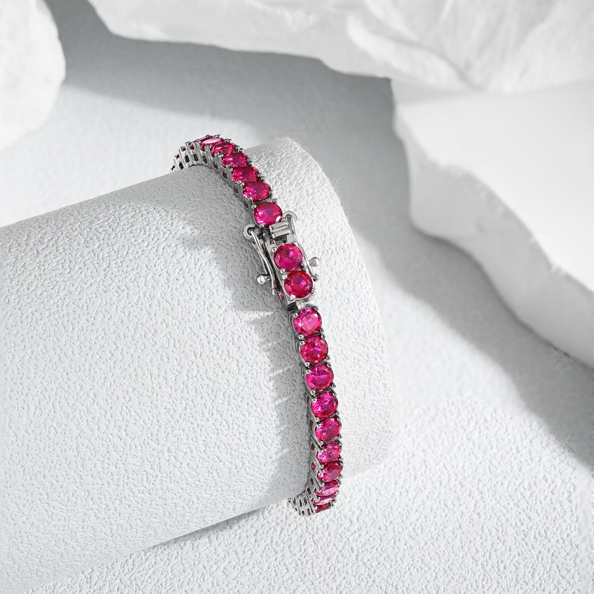 [Angela Jewelry]Radiant Colorful Round Cut Party Bracelet