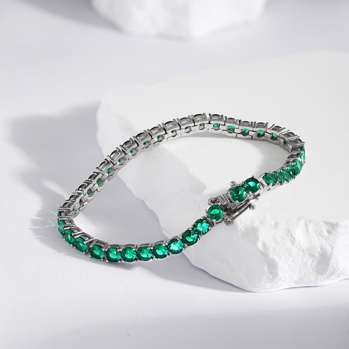 [Angela Jewelry]Radiant Colorful Round Cut Party Bracelet