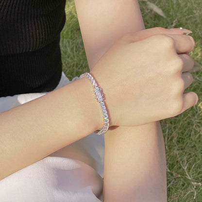 [Angela Jewelry]Radiant Colorful Round Cut Party Bracelet