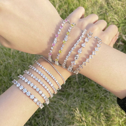 アンジェラジュエリー]ユニークで精巧なマルチカットデイリーブレスレット