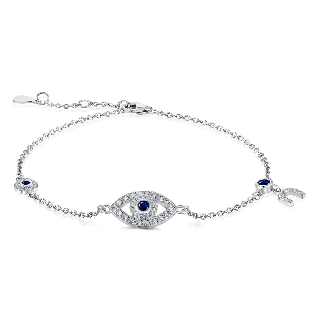 [Angela Jewelry]Dainty Eye Shape Necklace