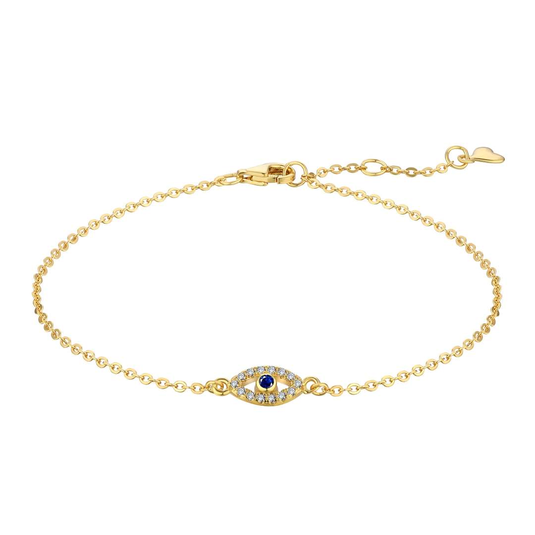 [Angela Jewelry]Evil Eye Shape Necklace