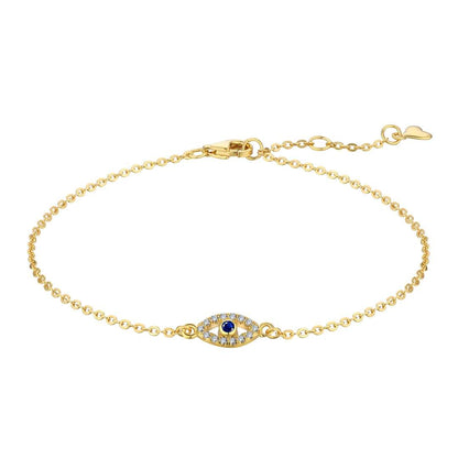 [Angela Jewelry]Evil Eye Shape Necklace