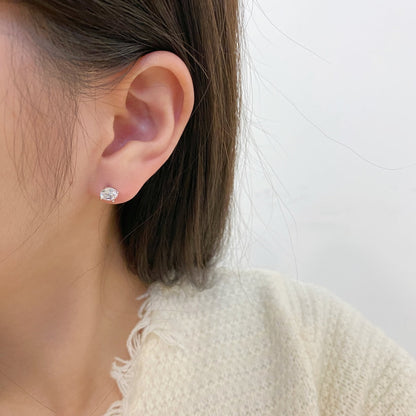 [Angela Jewelry]Unique Round Shape Earrings