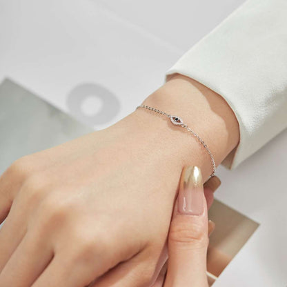 [Angela Jewelry]Evil Eye Shape Necklace