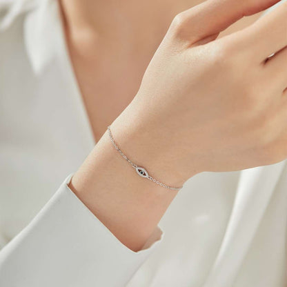 [Angela Jewelry]Evil Eye Shape Necklace