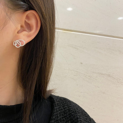 [Angela Jewelry]Exquisite Butterfly Shape Earrings