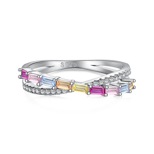 [Angela Jewelry]Energetic Elegant Radiant Cut Party Ring