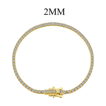 [Angela Jewelry]Radiant Colorful Round Cut Party Bracelet