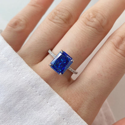 Angela Jewelry]4.0 Carat Luxurious Engagement Ring
