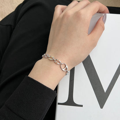 [Angela Jewelry]Dazzling Colorful Daily Bracelet