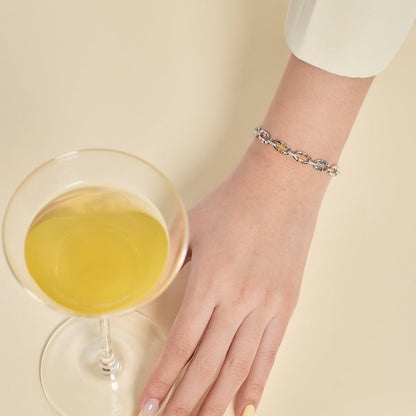 [Angela Jewelry]Dazzling Colorful Daily Bracelet