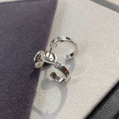 [アンジェラジュエリー]ラブイヤリング 2.65mm シルバー