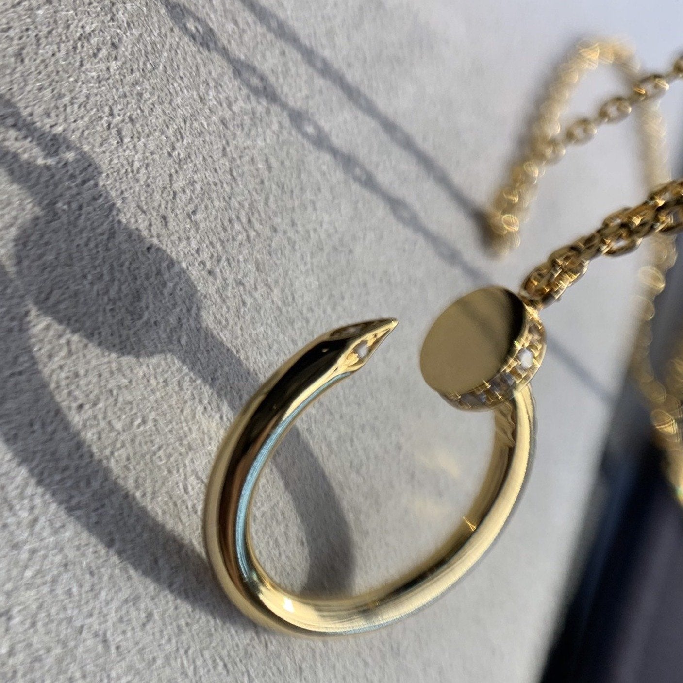 [アンジェラジュエリー]JUSTE ネックレス ゴールド