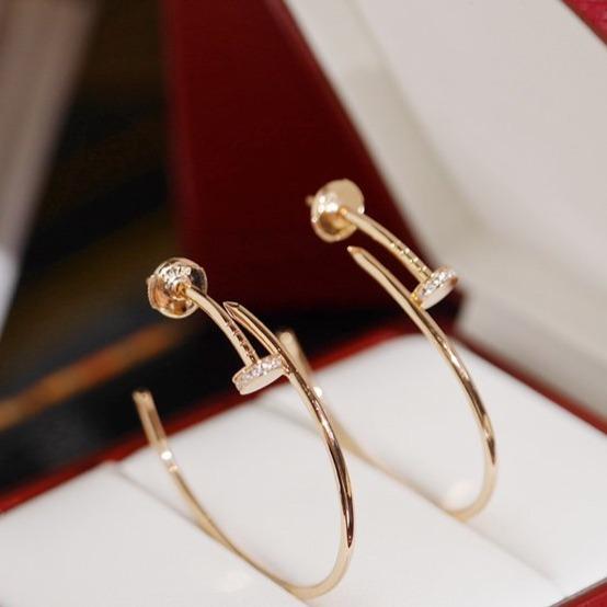 [Angela Jewellery]JUSTE EARRINGS DIAMONDS 1.8MM