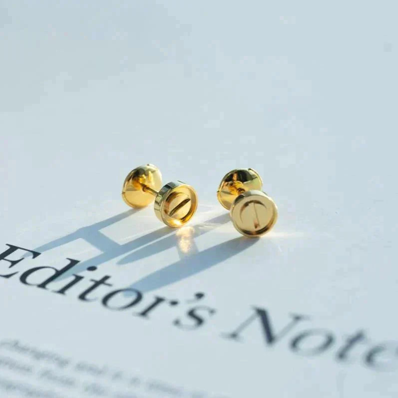 [Angela Jewellery]LOVE EARRINGS GOLD 10MM