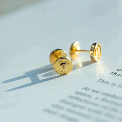 [Angela Jewellery]LOVE EARRINGS GOLD 10MM