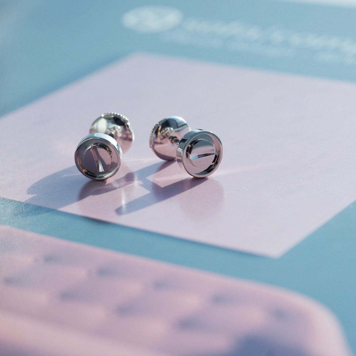[Angela Jewellery]LOVE EARRINGS SILVER 10MM