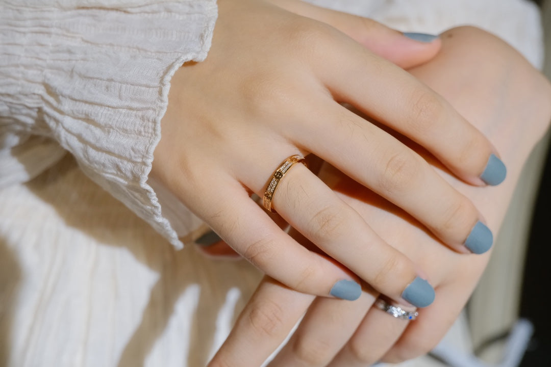 [Angela Jewellery]LOVE RING 2.65MM DIAMOND