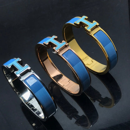 [Angela Schmuck]H-ARMBAND BLAUER REGENBOGEN KERAMIK