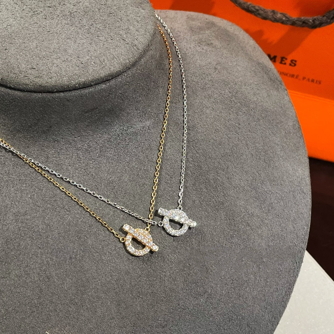 [Angela Jewellery]ECHAPEE NECKLACE DIAMOND