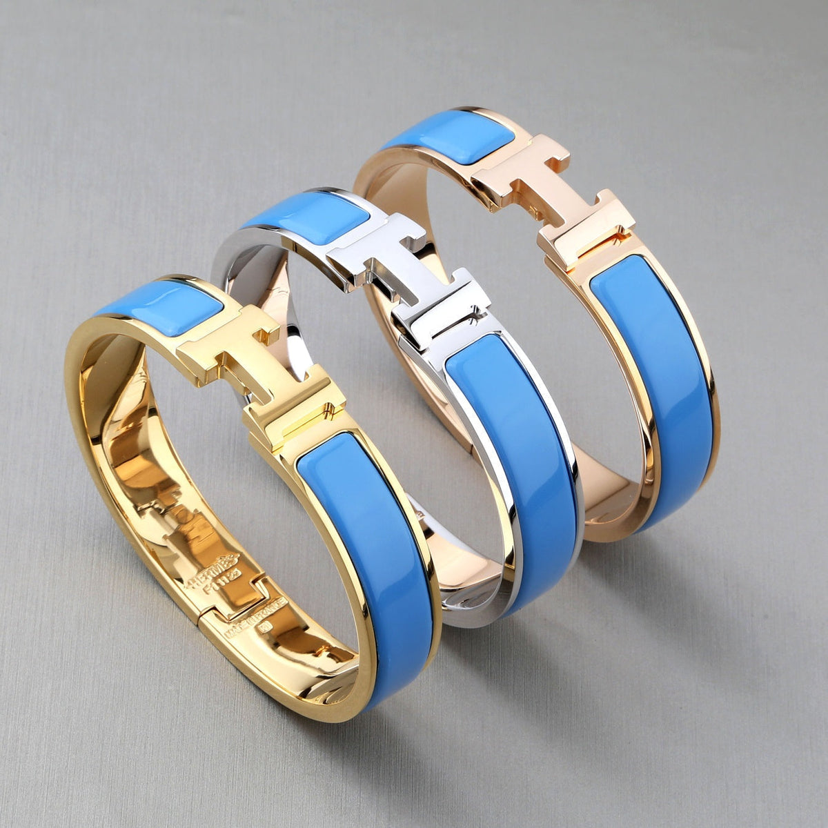 [アンジェラジュエリー]Hブレスレット ターコイズ 12mm
