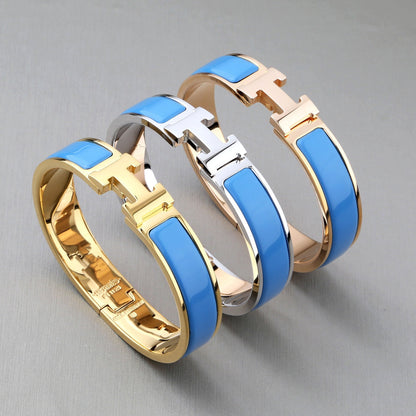 [アンジェラジュエリー]Hブレスレット ターコイズ 12mm