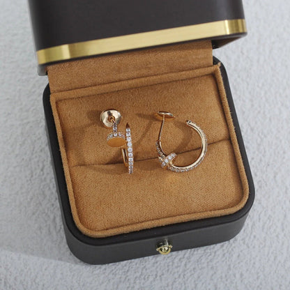 [Angela Jewelry]JUSTE FULL DIAMOND SMALL EARRINGS