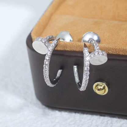 [Angela Jewelry]JUSTE FULL DIAMOND SMALL EARRINGS