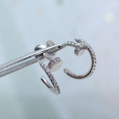 [Angela Jewelry]JUSTE FULL DIAMOND SMALL EARRINGS