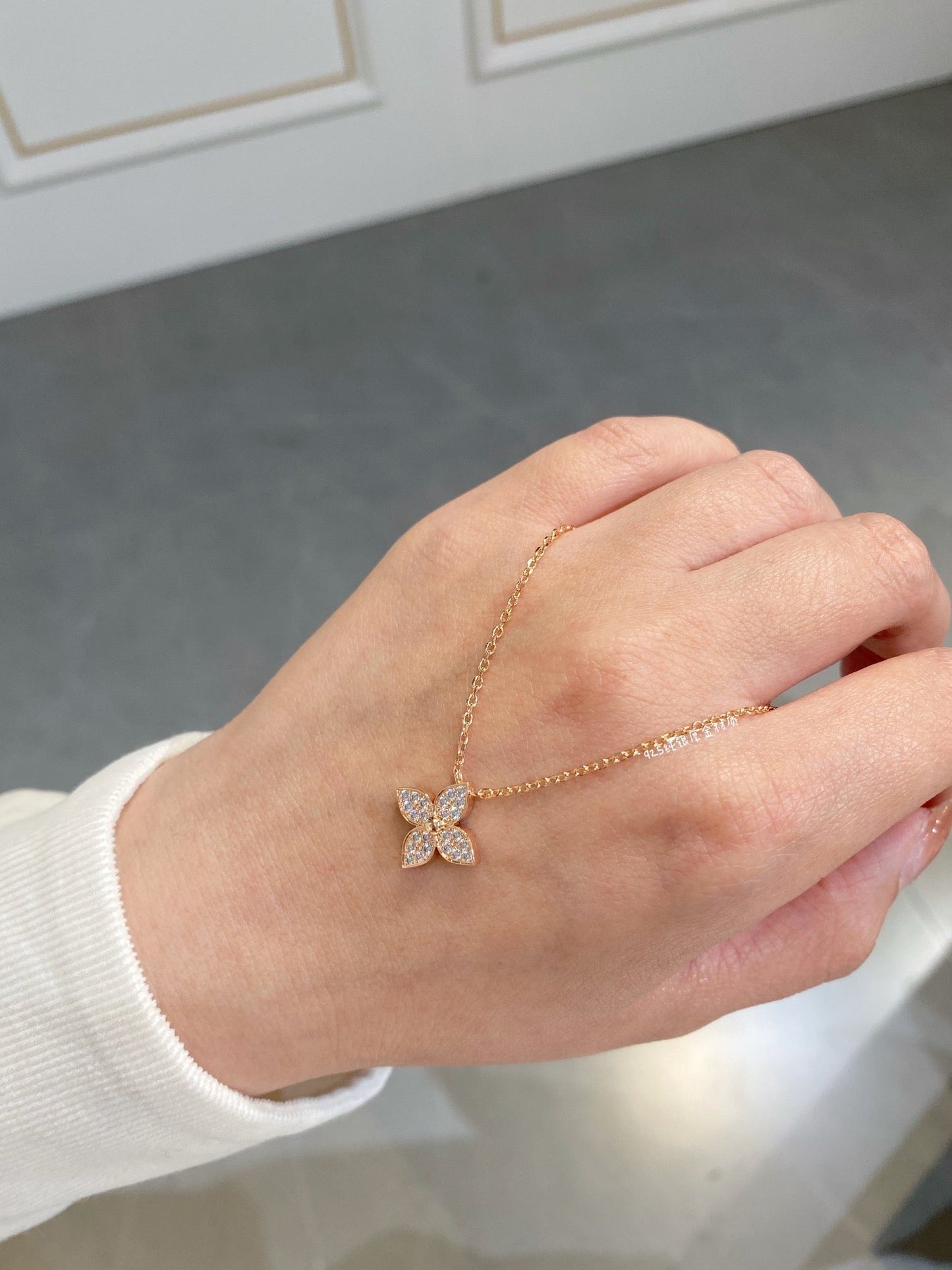 [Angela Jewellery]STAR DIAMOND NECKALCE