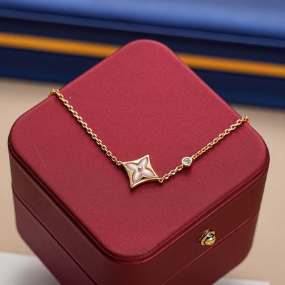 [Angela Jewellery]STAR 1 DIAMOND PINK GOLD BRACELET