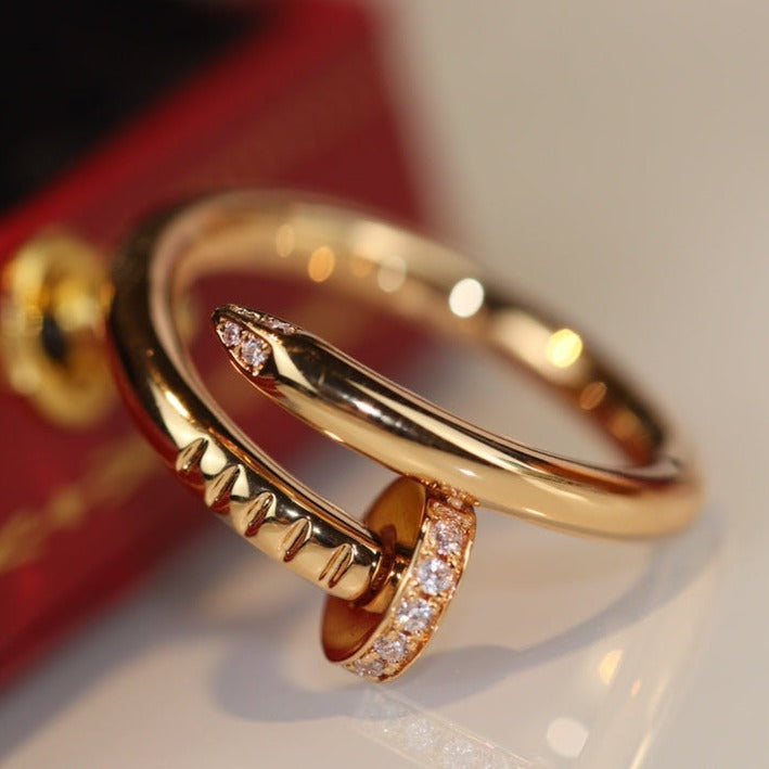 [Angela Jewellery]JUSTE RING 2.65MM GOLD DIAMOND