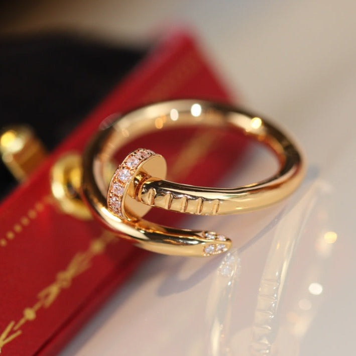 [Angela Jewellery]JUSTE RING 2.65MM GOLD DIAMOND