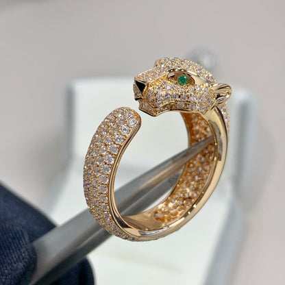 [Angela Jewellery]PANTHERE PINK GOLD DIAMOND RING
