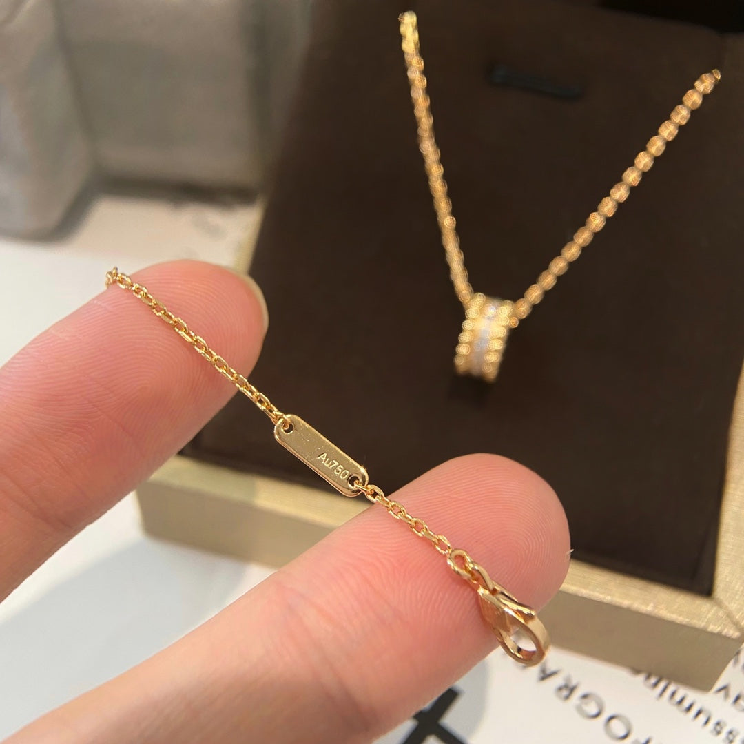 [Angela Schmuck]PERLEE DIAMANT HALSKETTE 