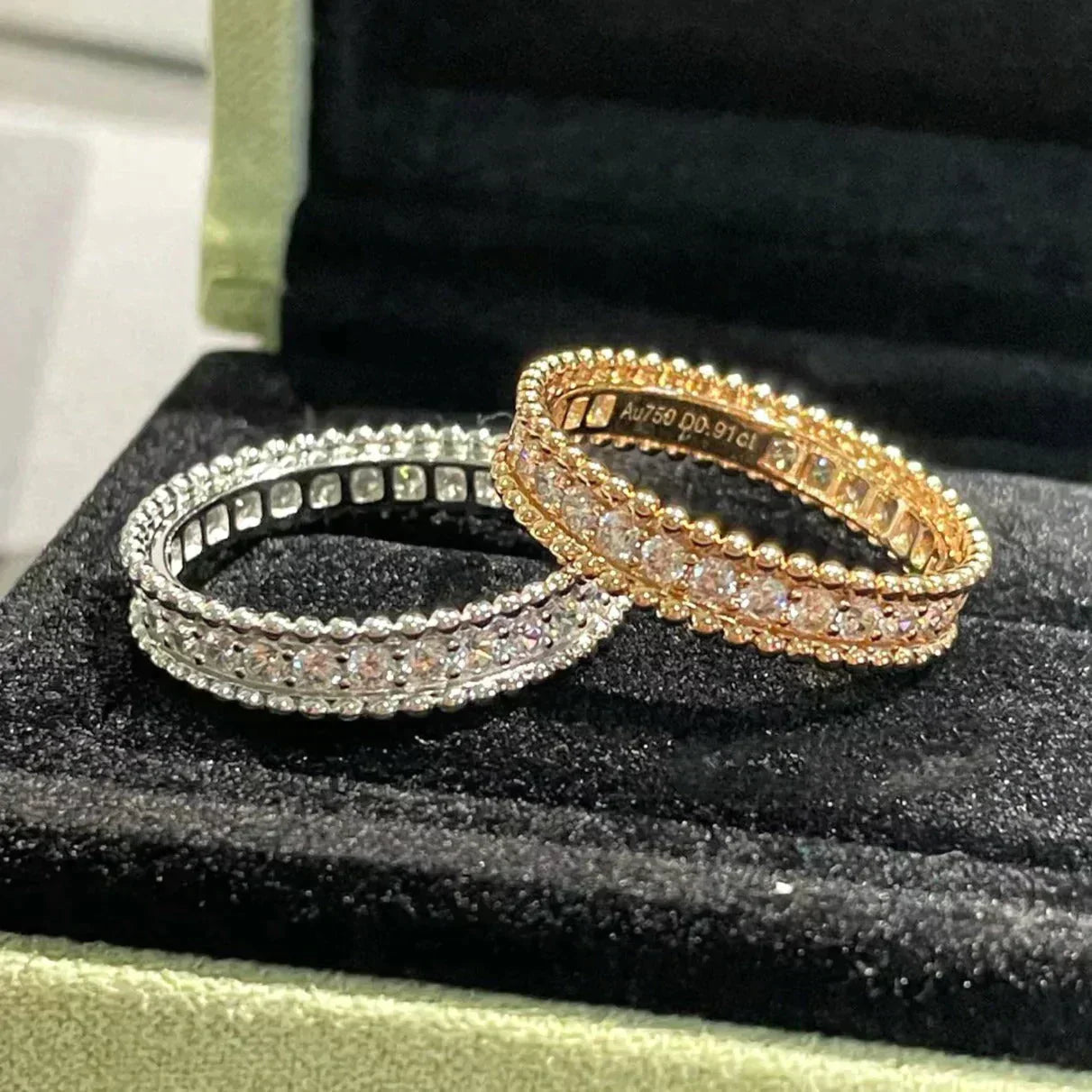 [Angela Jewellery]PERLEE DIAMOND ROSE GOLD RING