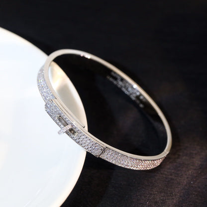 [Angela Jewellery]KELLY BRACELET DIAMOND PAVED