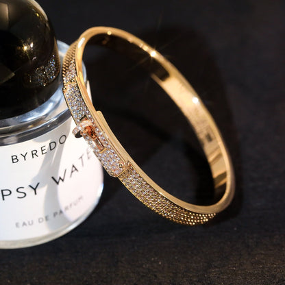 [Angela Jewellery]KELLY BRACELET DIAMOND PAVED