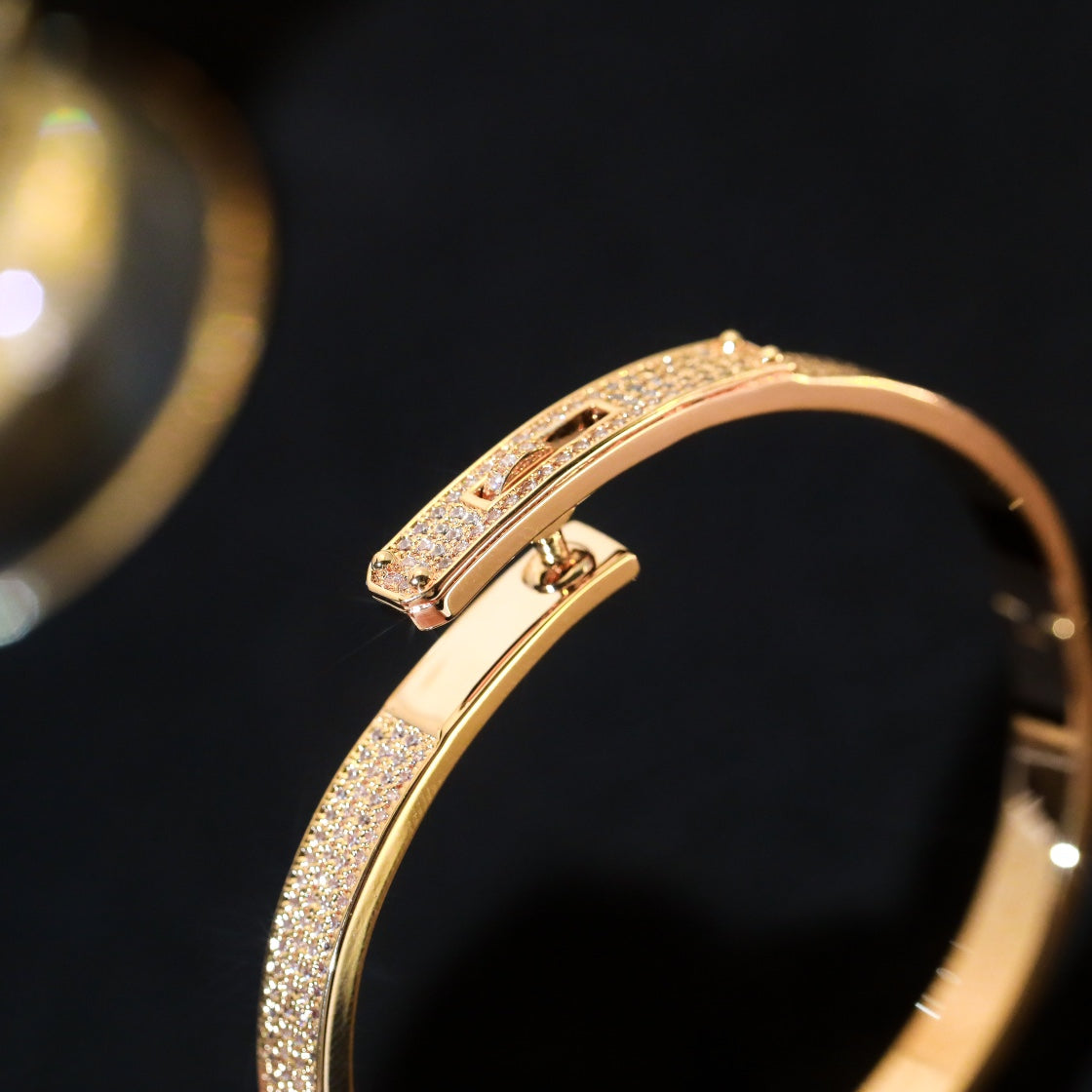 [Angela Jewellery]KELLY BRACELET DIAMOND PAVED