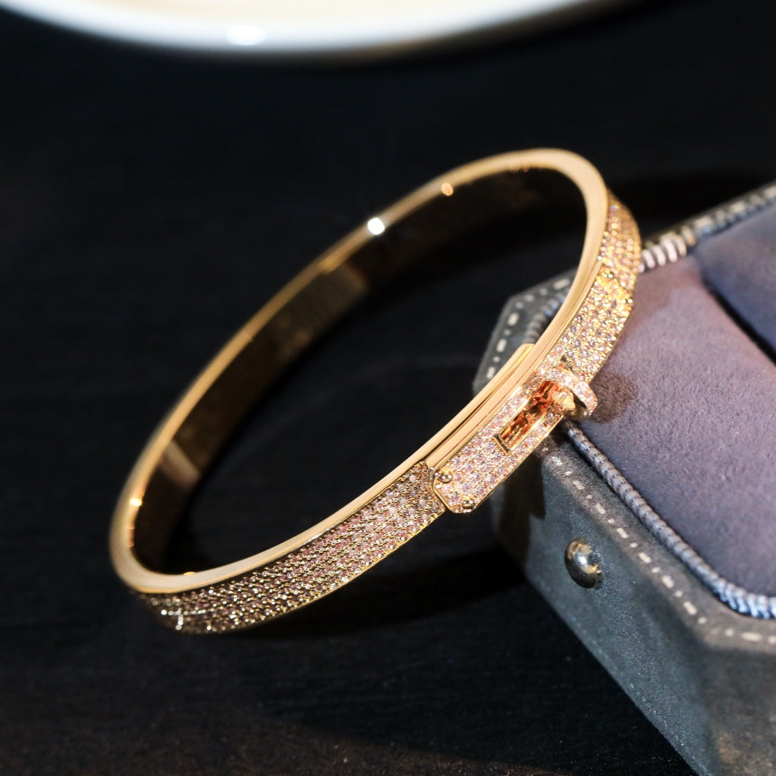 [Angela Jewellery]KELLY BRACELET DIAMOND PAVED