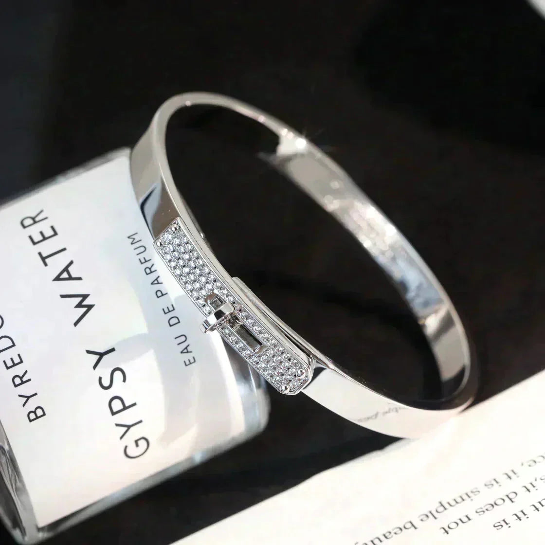 [Angela Jewellery]KELLY SILVER DIAMOND BRACELET