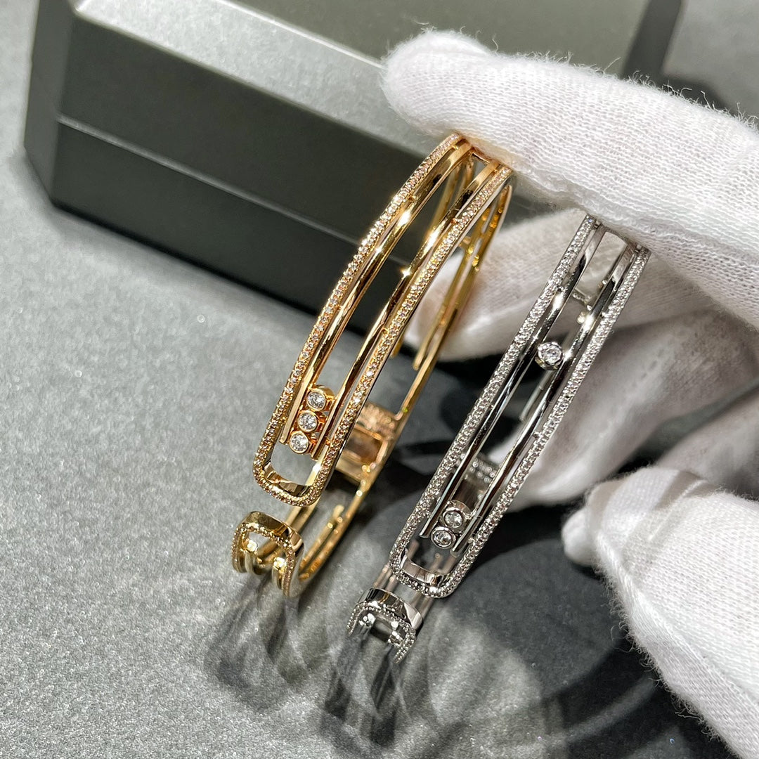 [Angela Jewelry]MOVE 10TH PAVED DIAMOND BRACELET