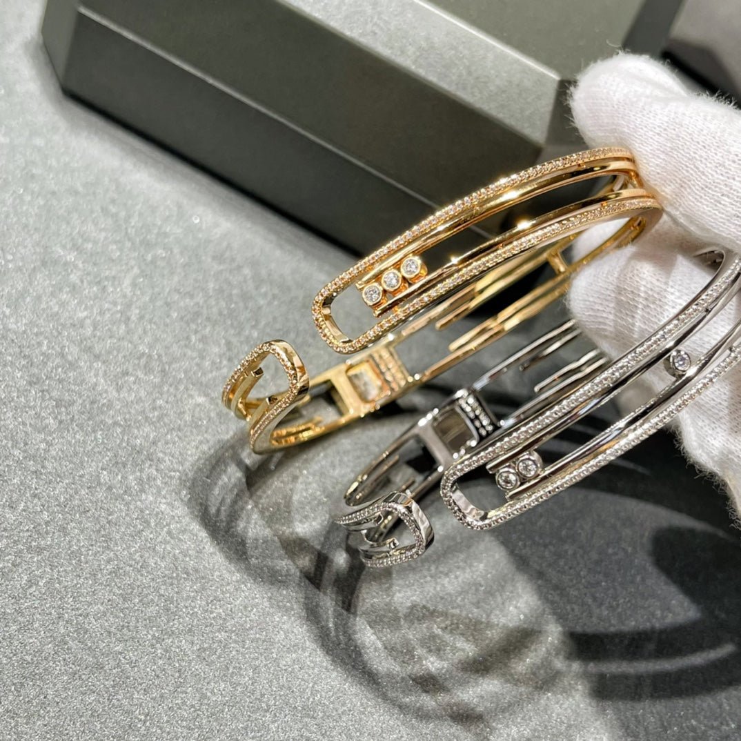 [Angela Jewelry]MOVE 10TH PAVED DIAMOND BRACELET