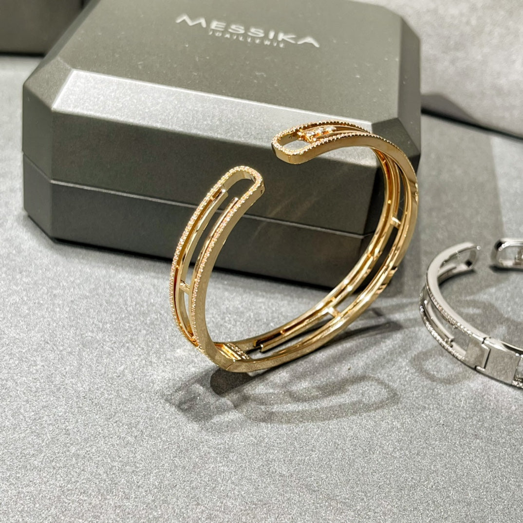 [Angela Jewelry]MOVE 10TH PAVED DIAMOND BRACELET