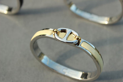 [Angela Jewellery]CLIC CHAINE SILVER BRACELET