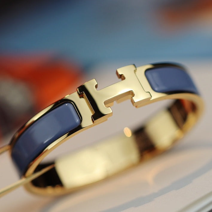 [Angela Jewellery]H BRACELET 12MM BLUE GRAY