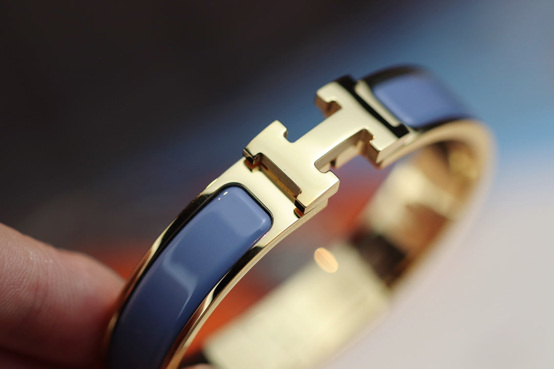 [Angela Jewellery]H BRACELET 12MM BLUE GRAY