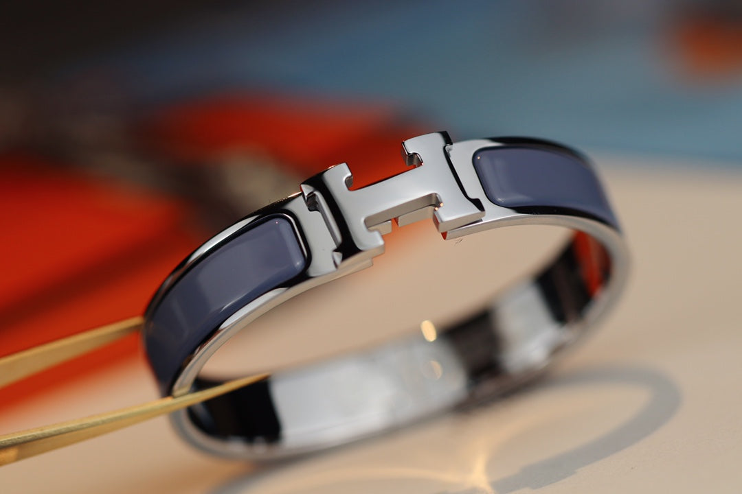 [Angela Jewellery]H BRACELET 12MM BLUE GRAY