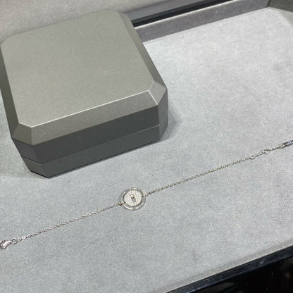 [Angela Jewelry]LUCKY MOVE DIAMOND PAVED BRACELET